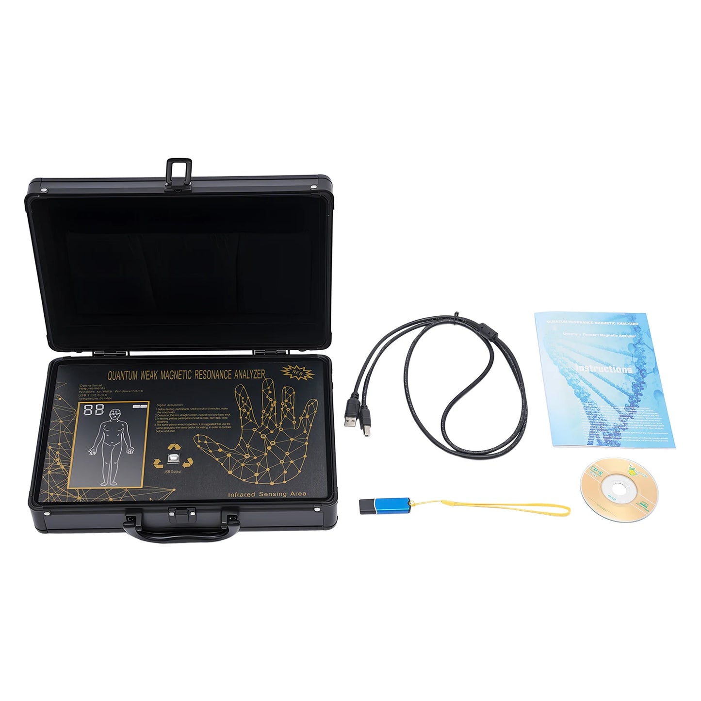 Bymaocar Health Analyzer Portable Infrared Scanner