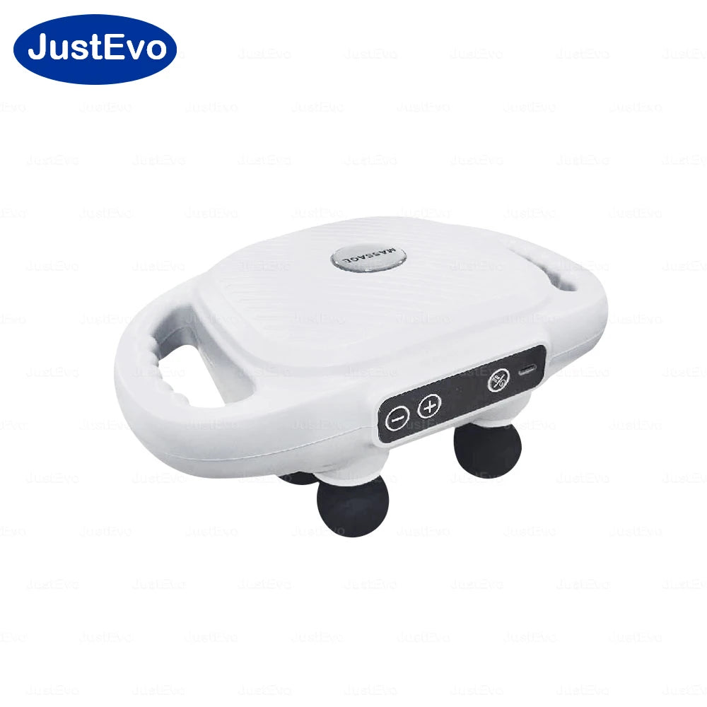 JUSTEVO 6-Head Deep Massage Gun with USB Type-C Rechargeable