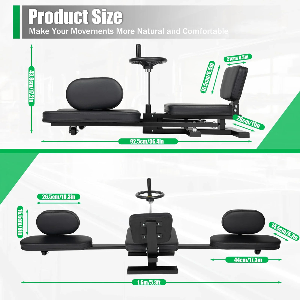 Heavy Duty 3 Bar Leg Stretcher For Flexibility