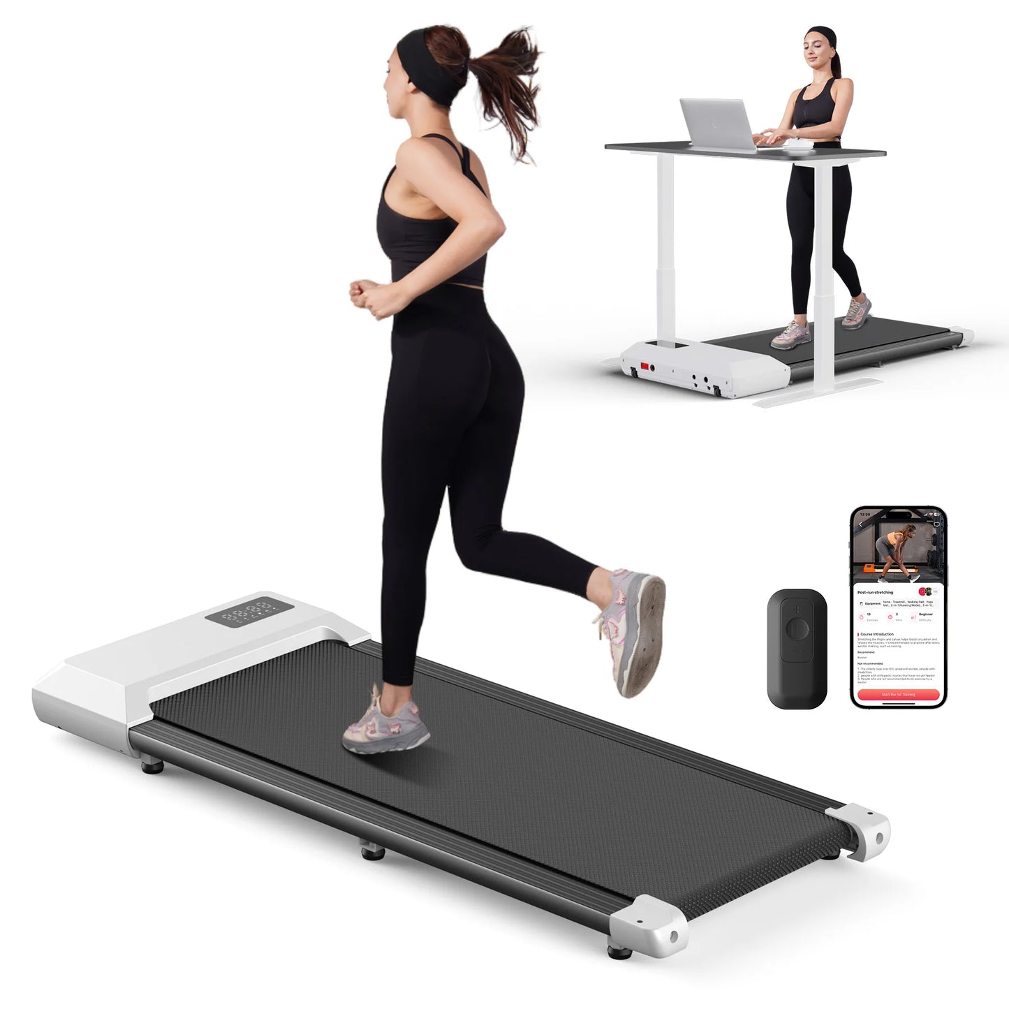 Superun 2.5HP Electric Treadmill Home Walk And Run Machine