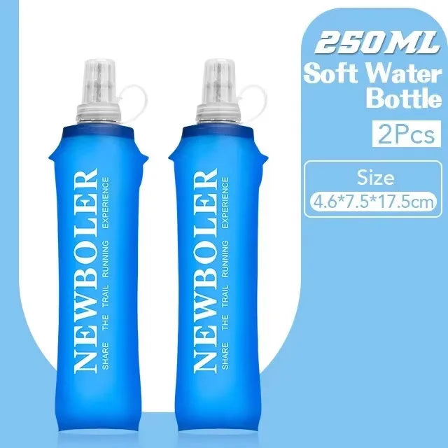 Newboler Tpu Folding Soft Water Bottle For Sports