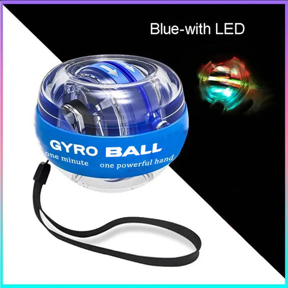 LED Wrist Gyro Ball Self Starting Muscle Strengthener