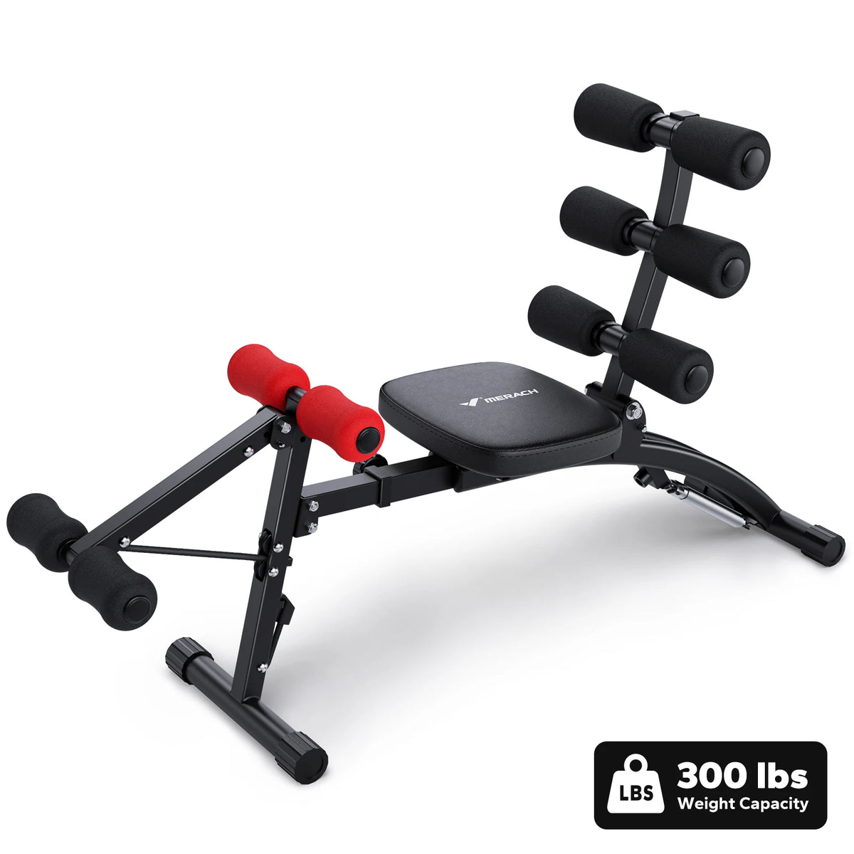 Merach Adjustable Ab Machine Workout Bench