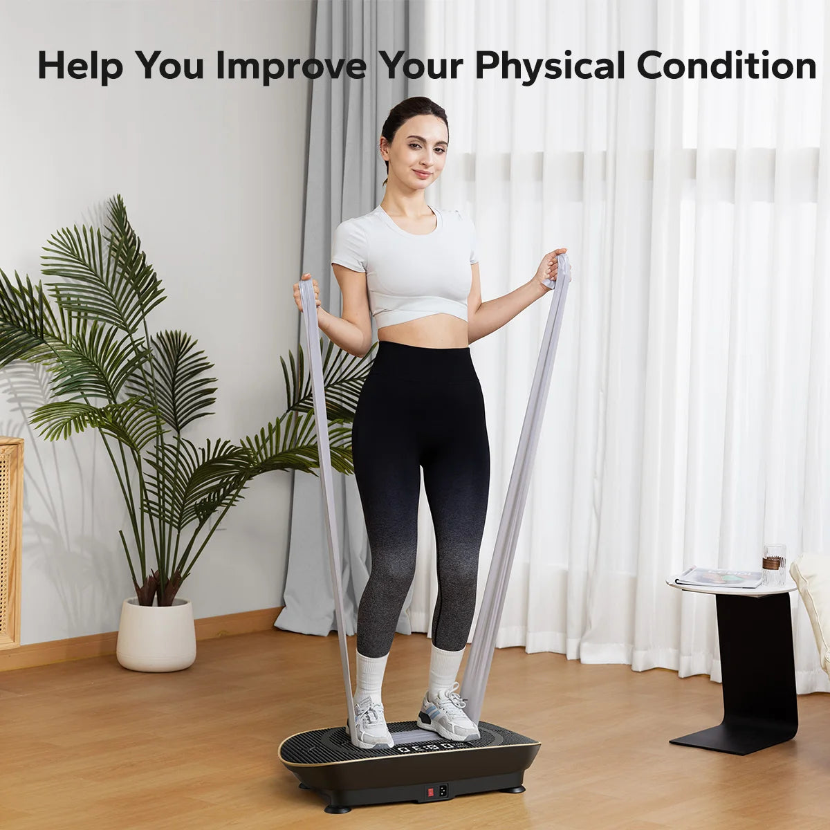 Merach Digital Vibration Plate Exercise Machine