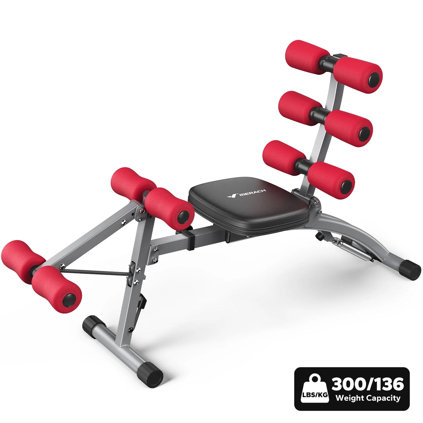 Merach Adjustable Ab Machine Workout Bench