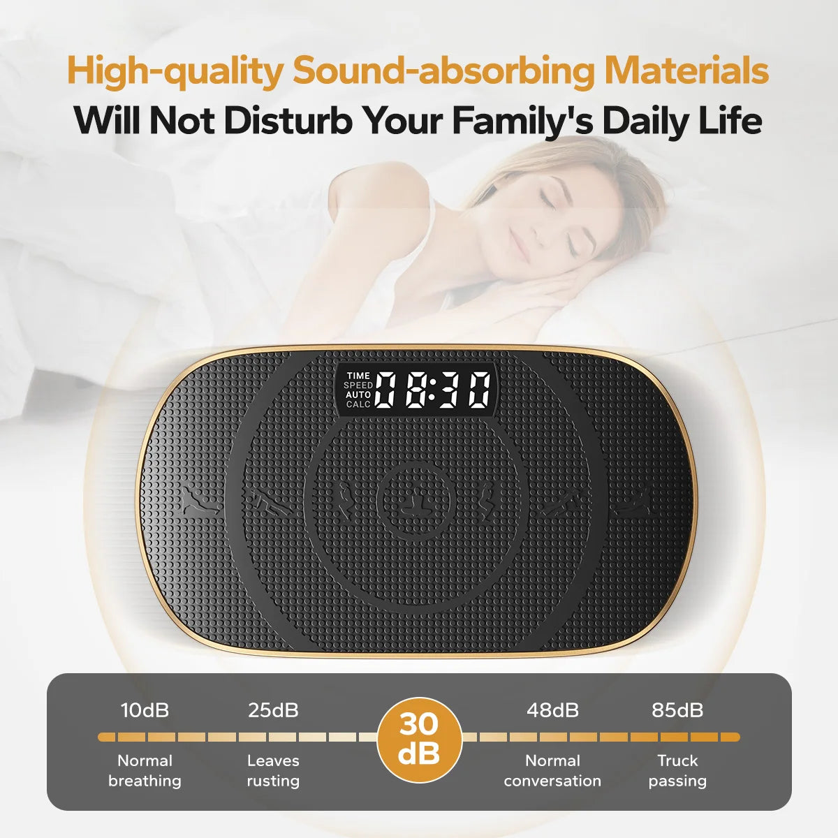 Merach Digital Vibration Plate Exercise Machine