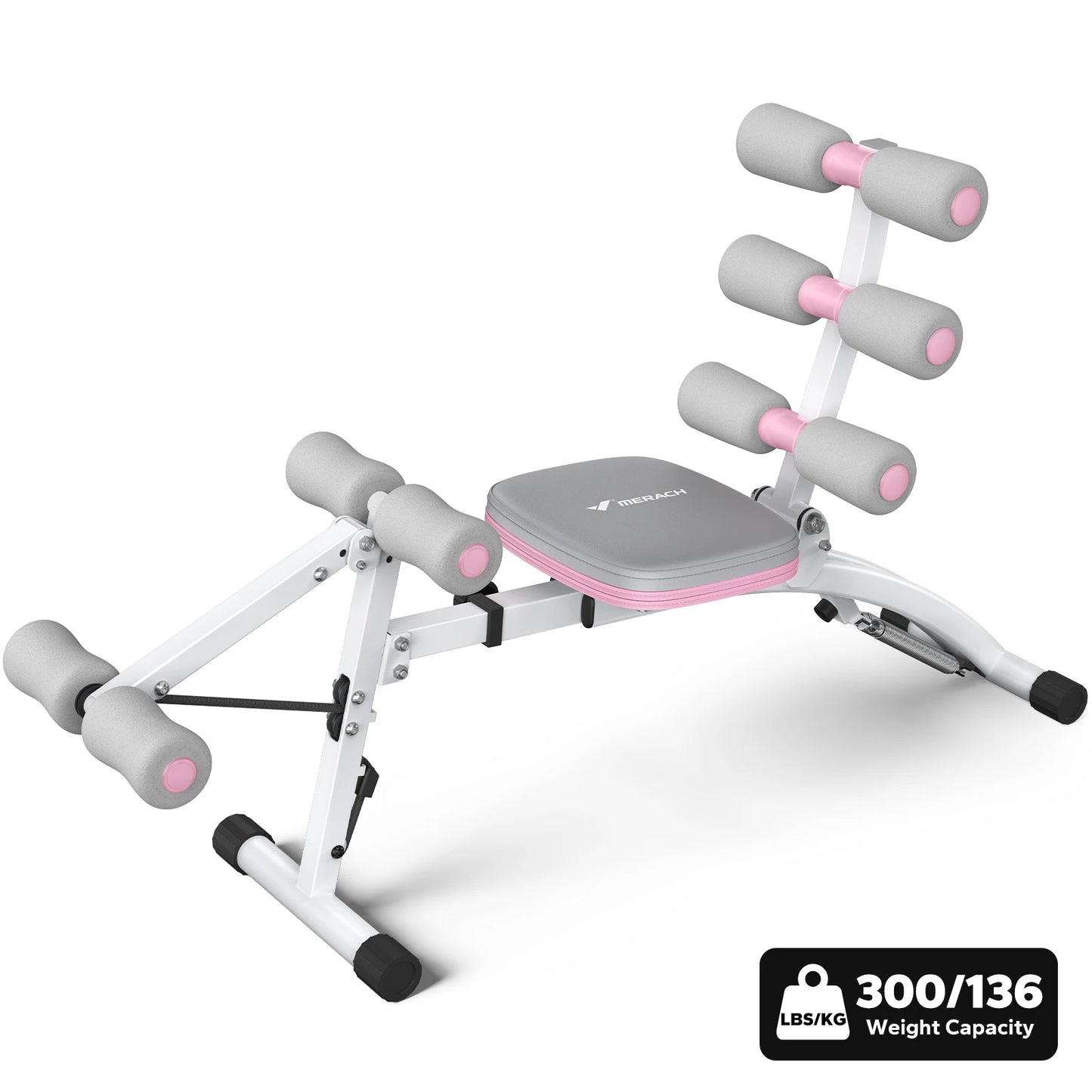 Merach Adjustable Ab Machine Workout Bench