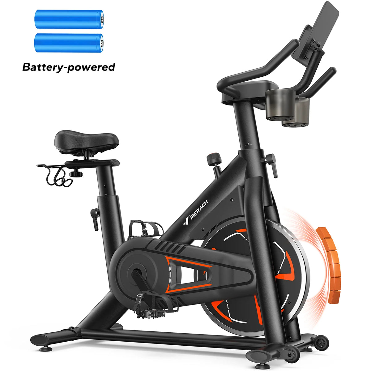 Merach Magnetic Exercise Bike With Seat And App
