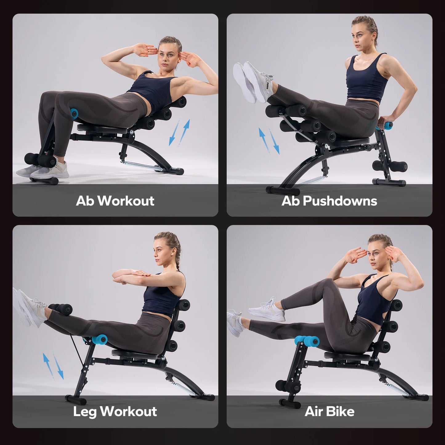 Merach Adjustable Ab Machine Workout Bench