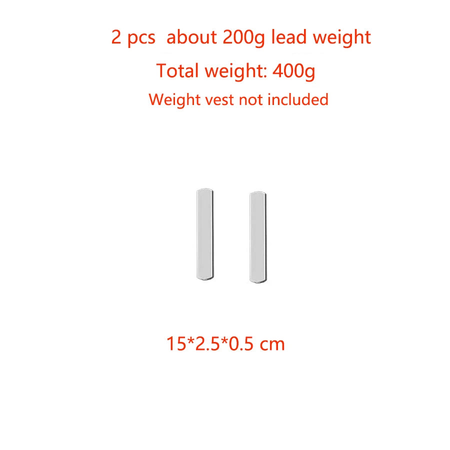 Lekaro Men Adjustable 20kg Weight Vest For Fitness Training