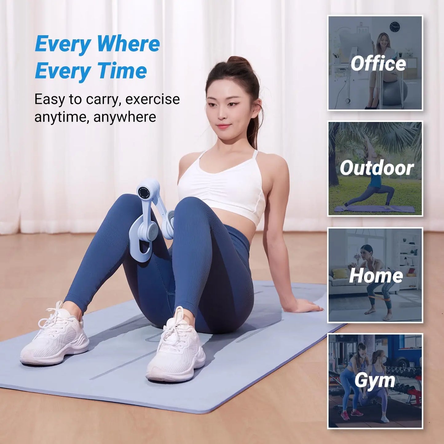 Merach Inner Thigh Trainer Pelvic Floor Exercise Equipment