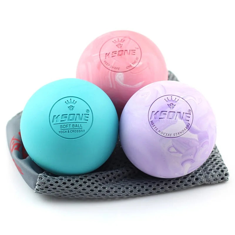 Solid Rubber Massage Balls for Deep Tissue Release Yoga