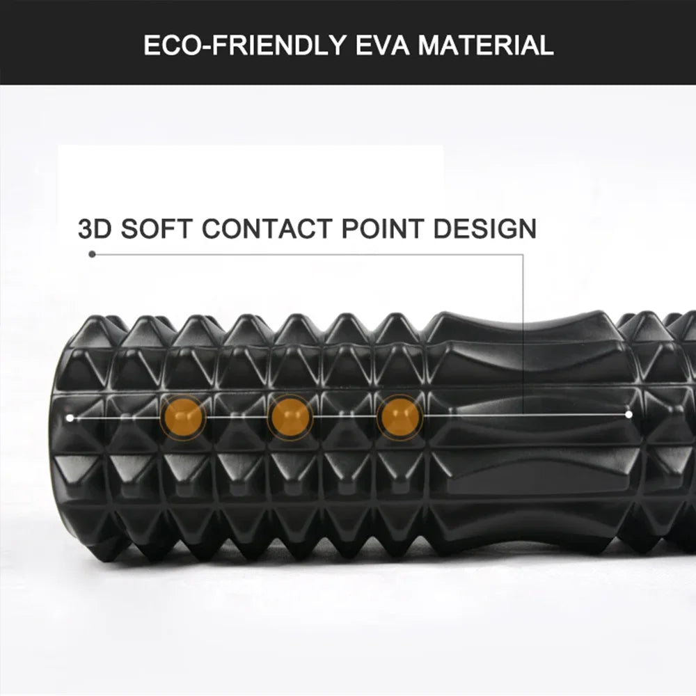 Hollow Column Foam Roller For Muscle Massage Rehab Therapy