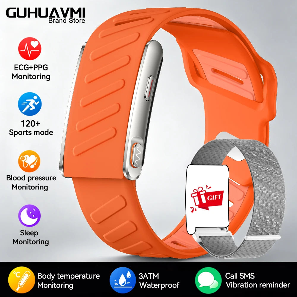 Smart Fitness Bracelet With ECG Heart Rate Sleep Monitor
