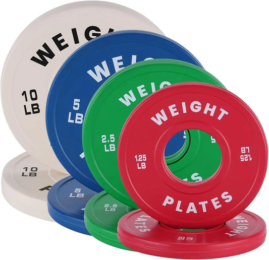 TWISTER.CK Fractional Rubber Bumper Plates For Barbell