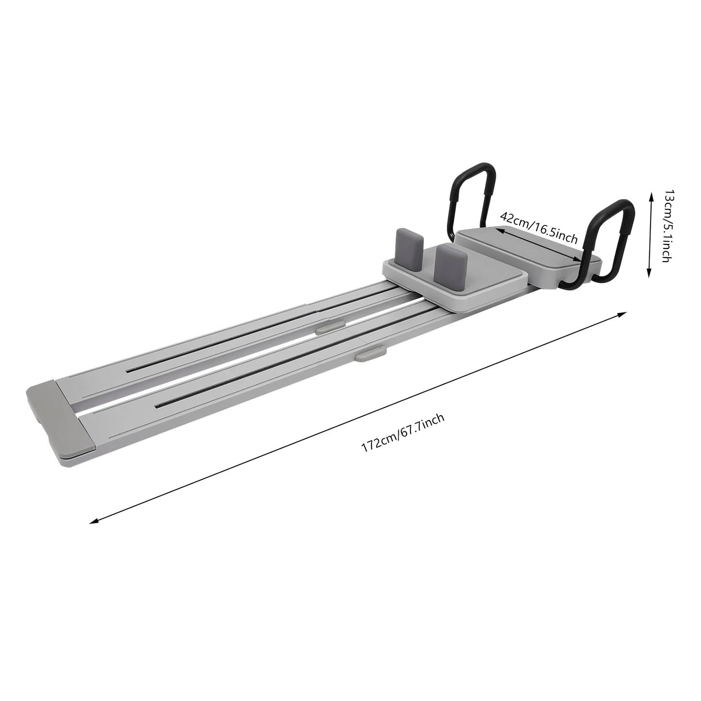 Multi-Functional 4-in-1 Pilates Ski Machine With Rotating Rails