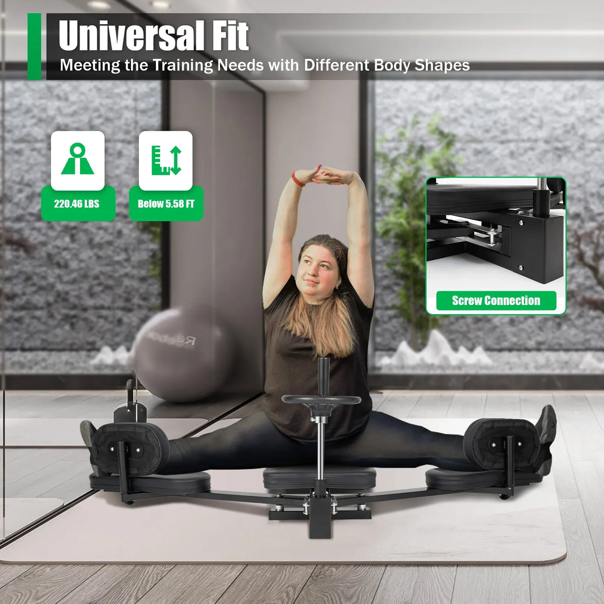 Heavy Duty 3 Bar Leg Stretcher For Flexibility