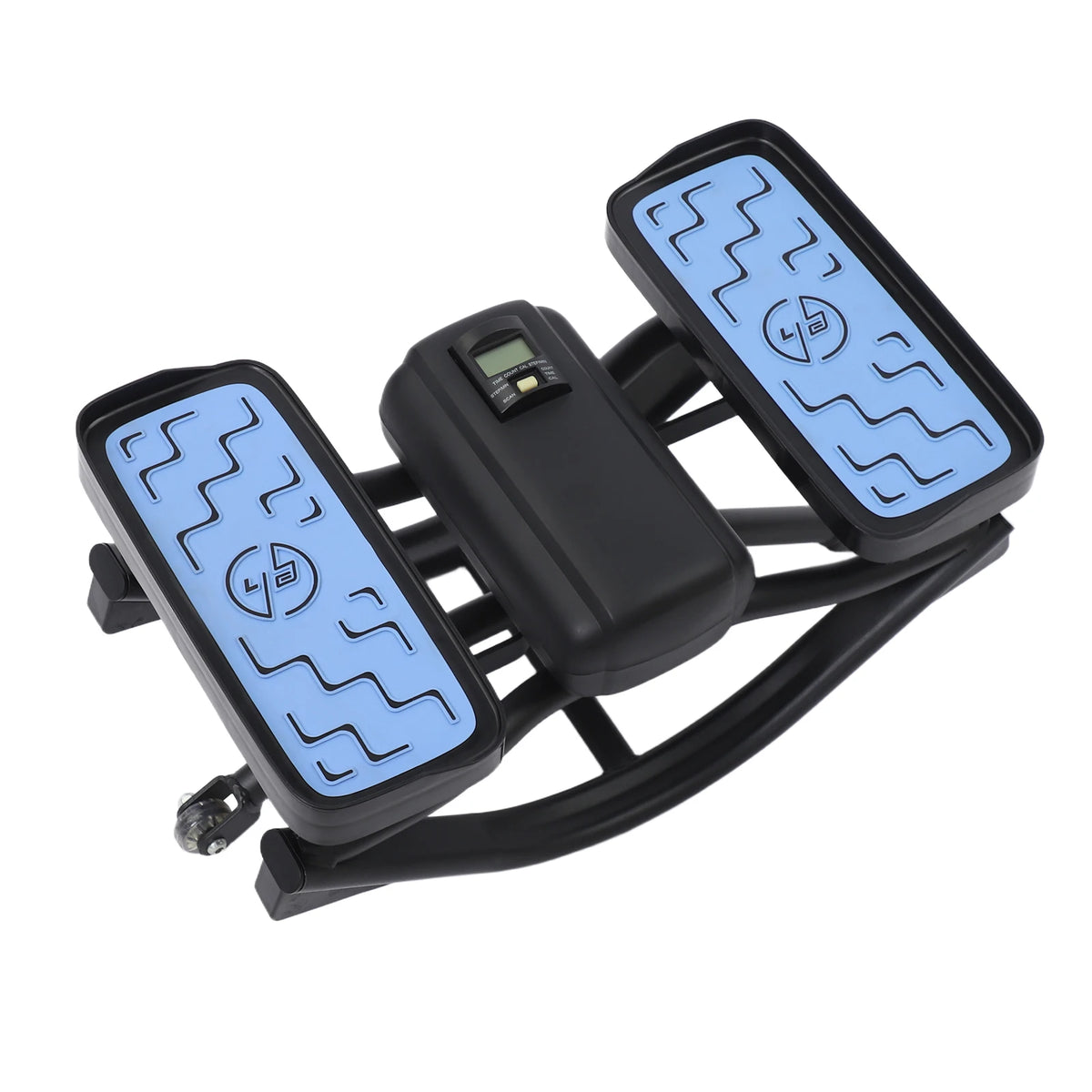 Portable Black Lateral Rocking Stepper For Home Gym