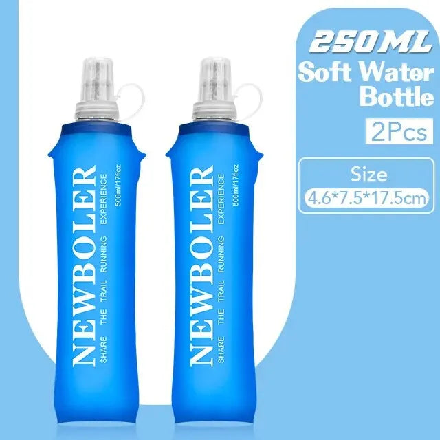 Newboler Tpu Folding Soft Water Bottle For Sports