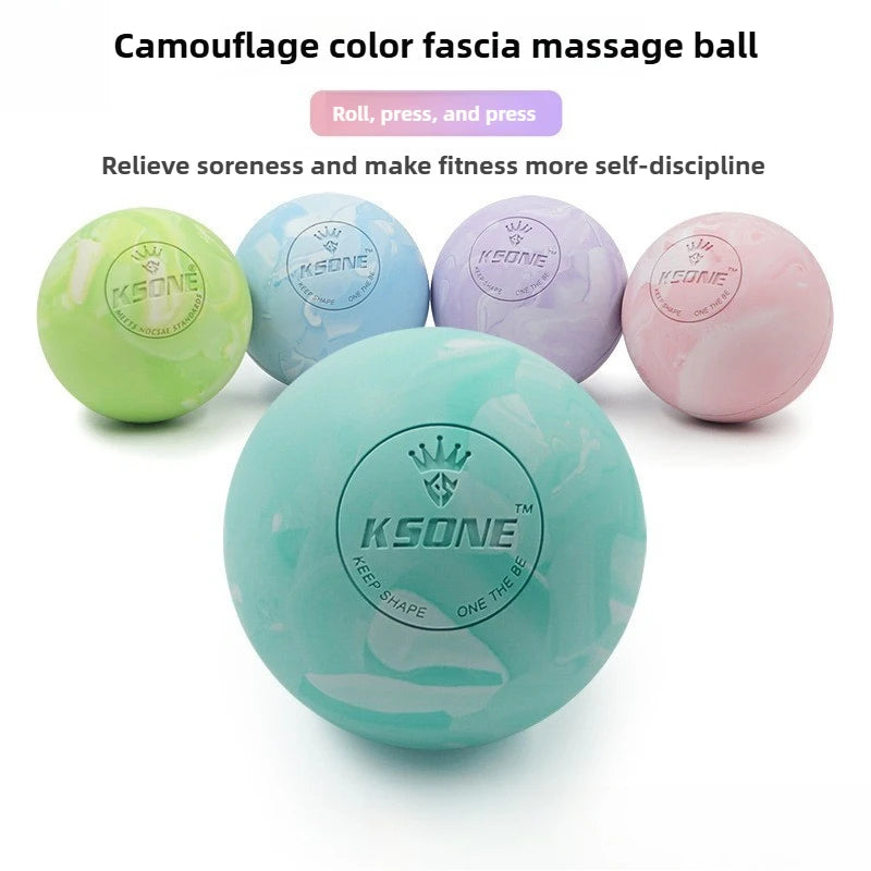 Solid Rubber Massage Balls for Deep Tissue Release Yoga