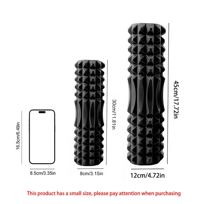 Hollow Column Foam Roller For Muscle Massage Rehab Therapy
