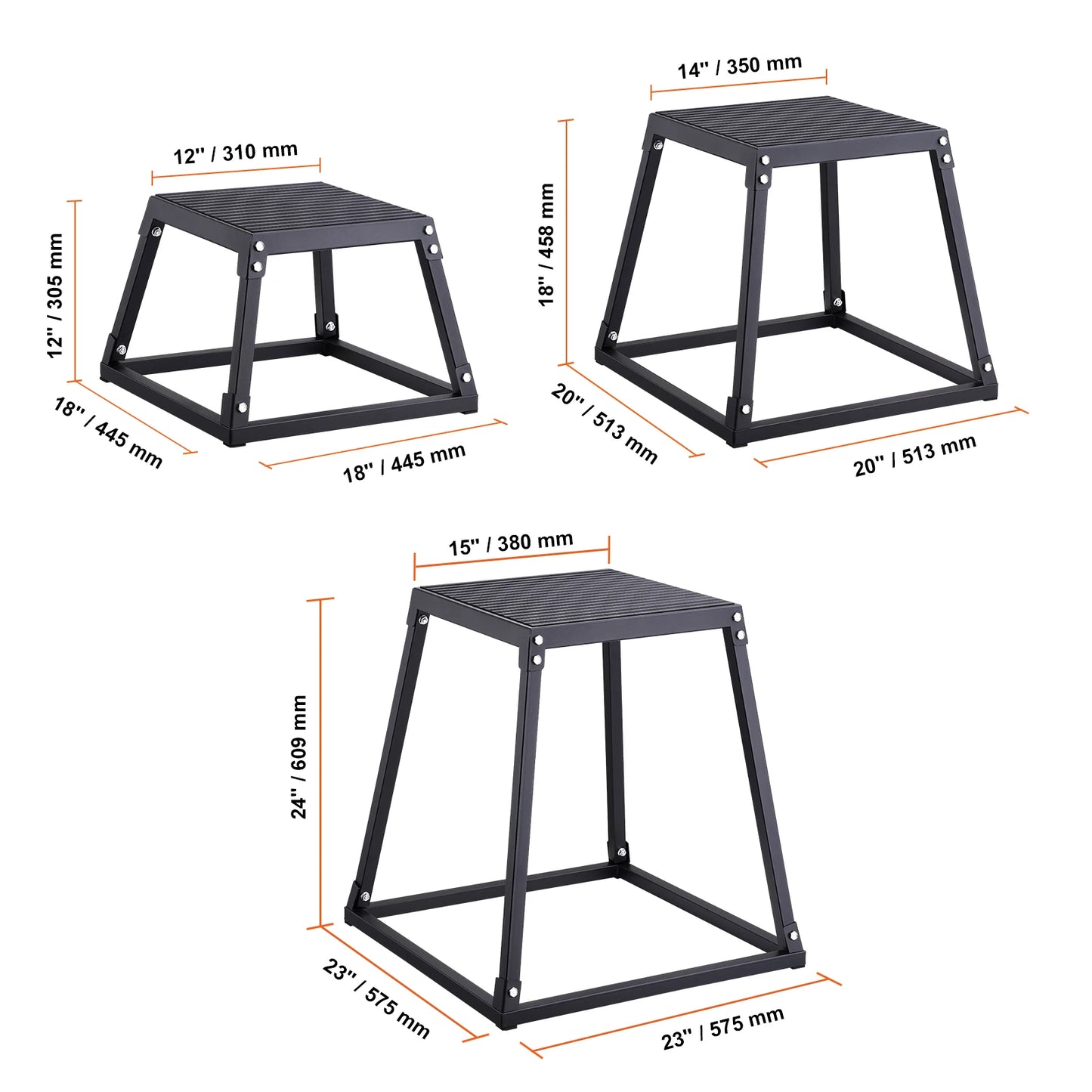 SucceBuy Plyometric Box Set For Jump Training