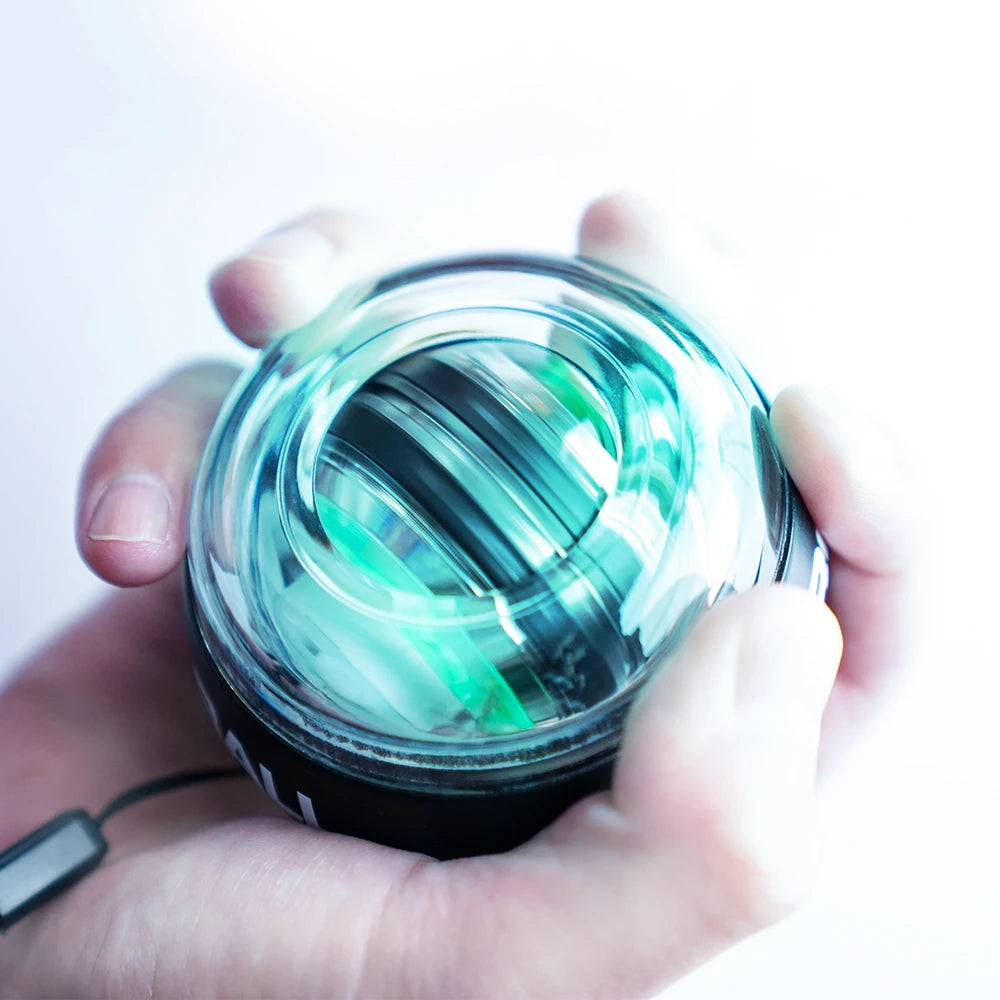 LED Wrist Gyro Ball Self Starting Muscle Strengthener