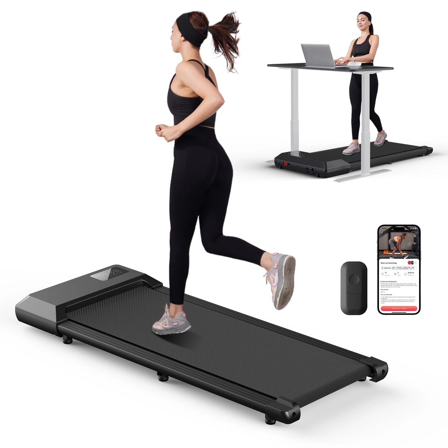 Superun 2.5HP Electric Treadmill Home Walk And Run Machine