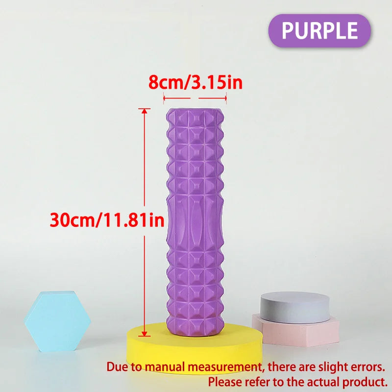 Hollow Column Foam Roller For Muscle Massage Rehab Therapy