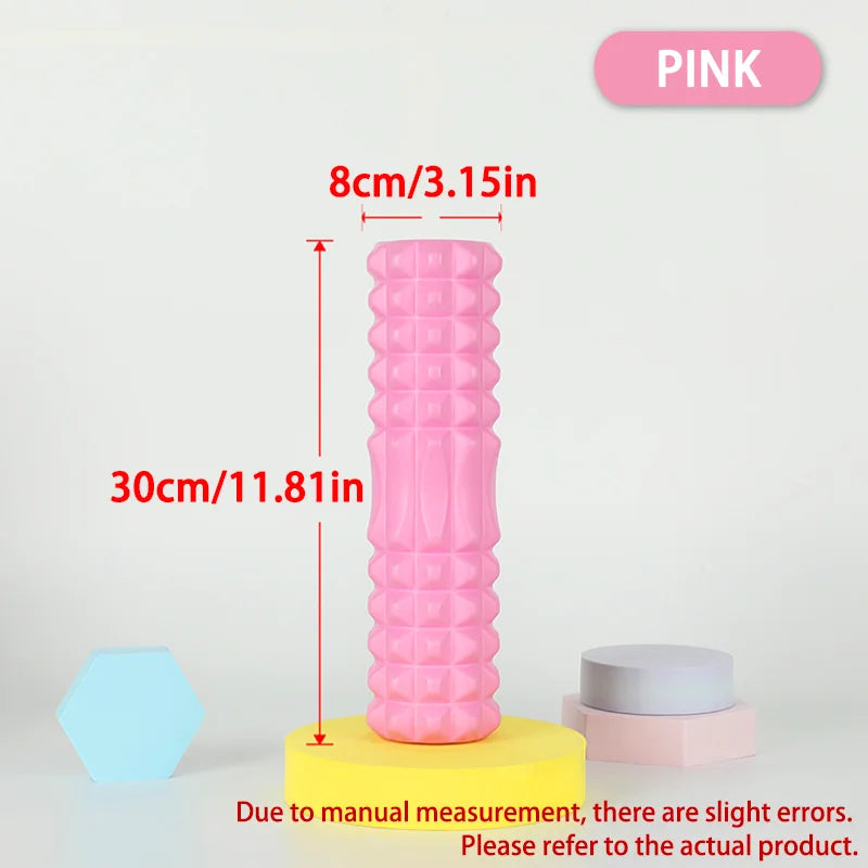 Hollow Column Foam Roller For Muscle Massage Rehab Therapy
