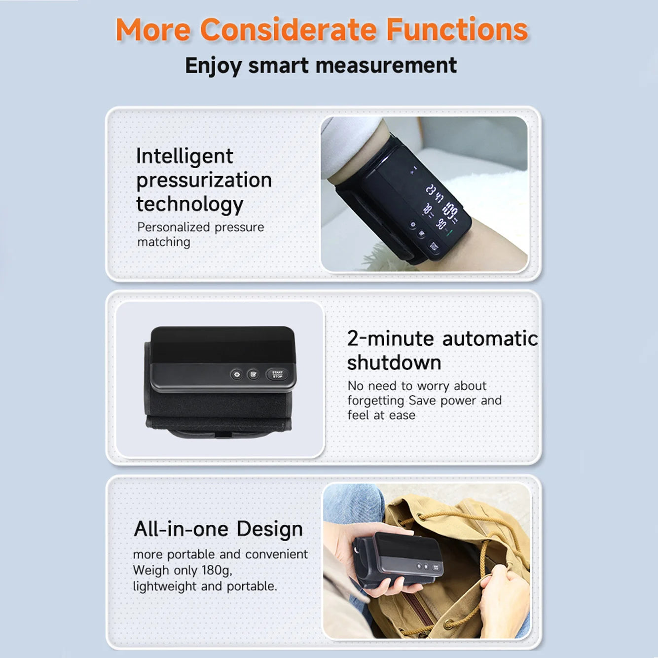 Schbit Bluetooth Upper Arm Blood Pressure Monitor