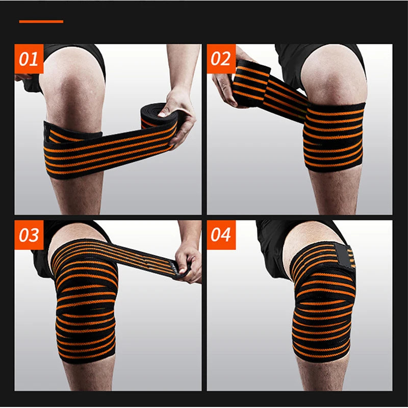 Vigor Power Gear Knee Wraps For Weightlifting