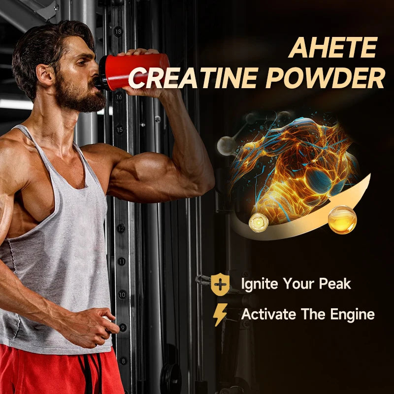 Ahete Fast Absorbing Creatine Powder Sugar Free Formula