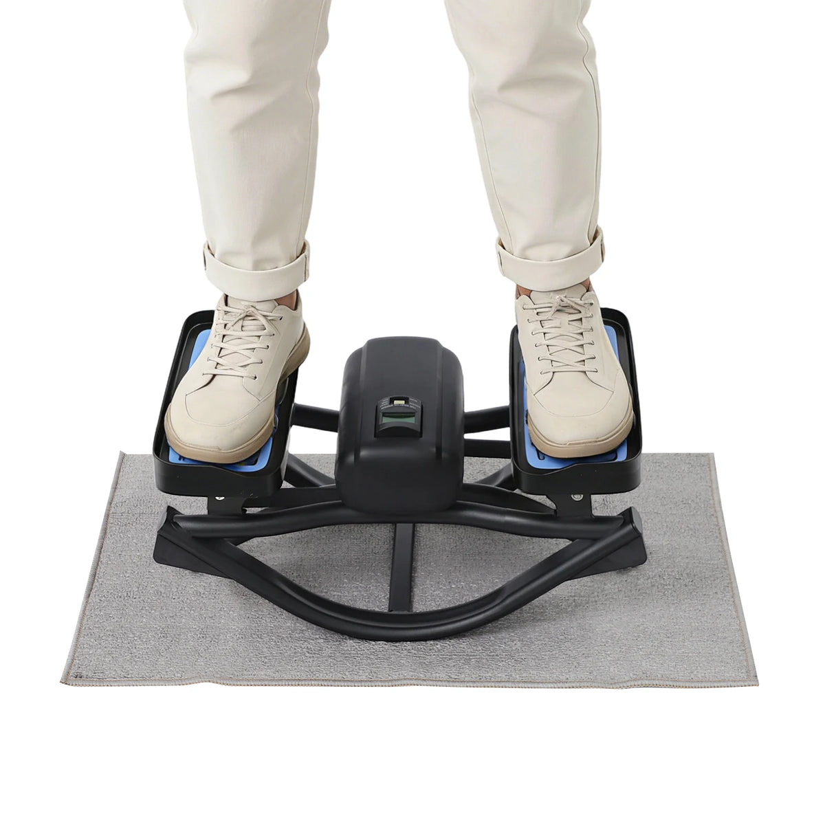 Portable Black Lateral Rocking Stepper For Home Gym
