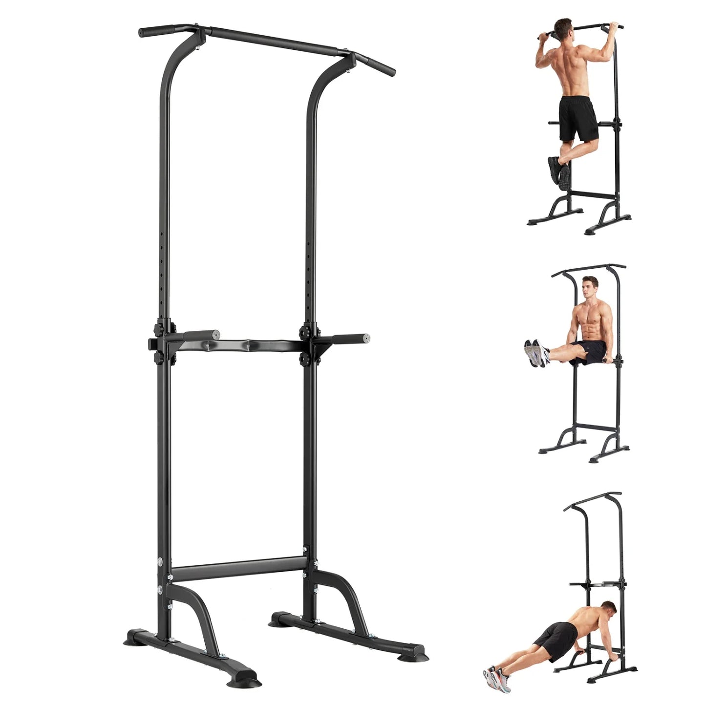 HiMISS Power Tower Pull Up Dip Station