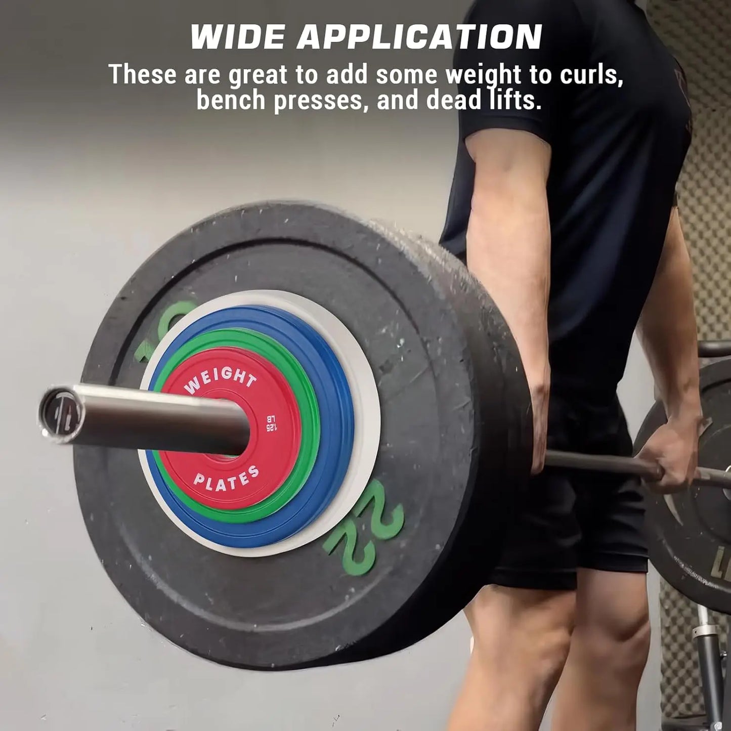 TWISTER.CK Fractional Rubber Bumper Plates For Barbell