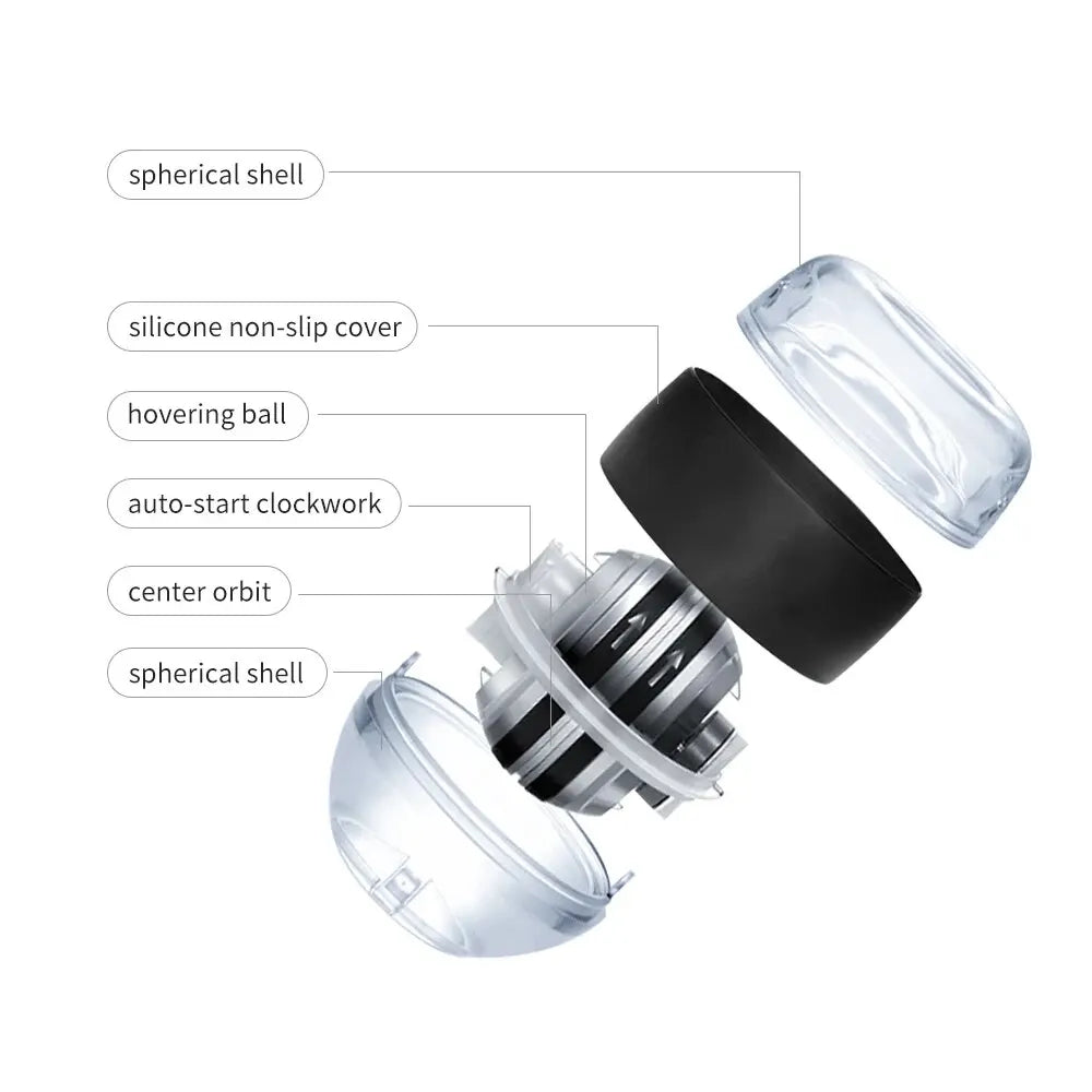 LED Wrist Gyro Ball Self Starting Muscle Strengthener