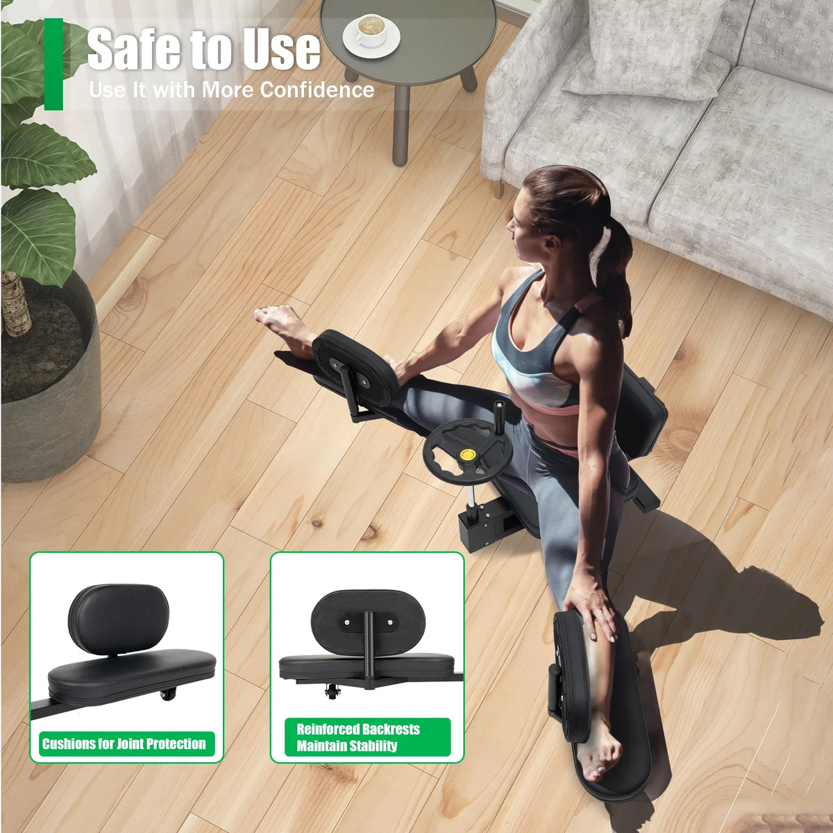 Heavy Duty 3 Bar Leg Stretcher For Flexibility