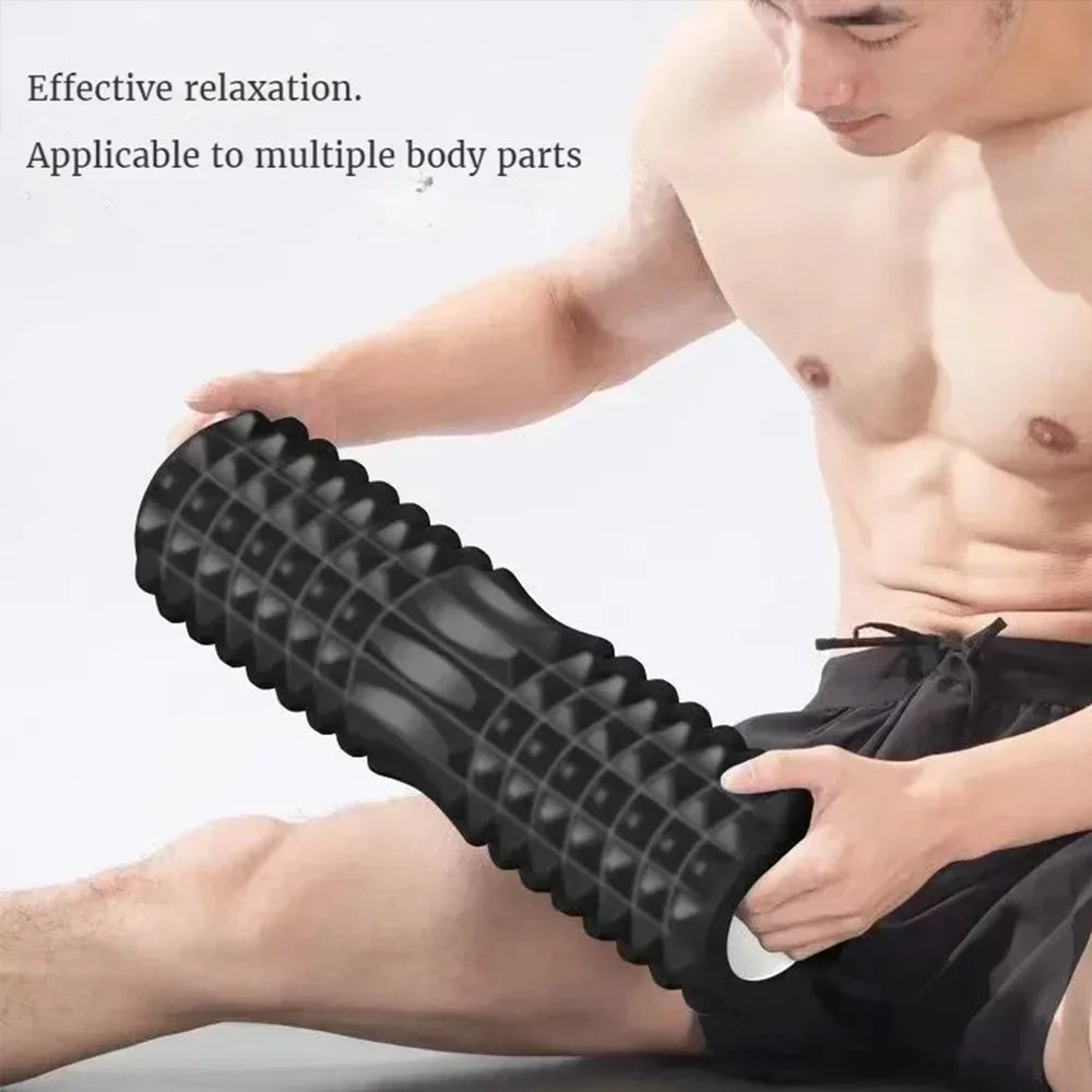 Hollow Column Foam Roller For Muscle Massage Rehab Therapy