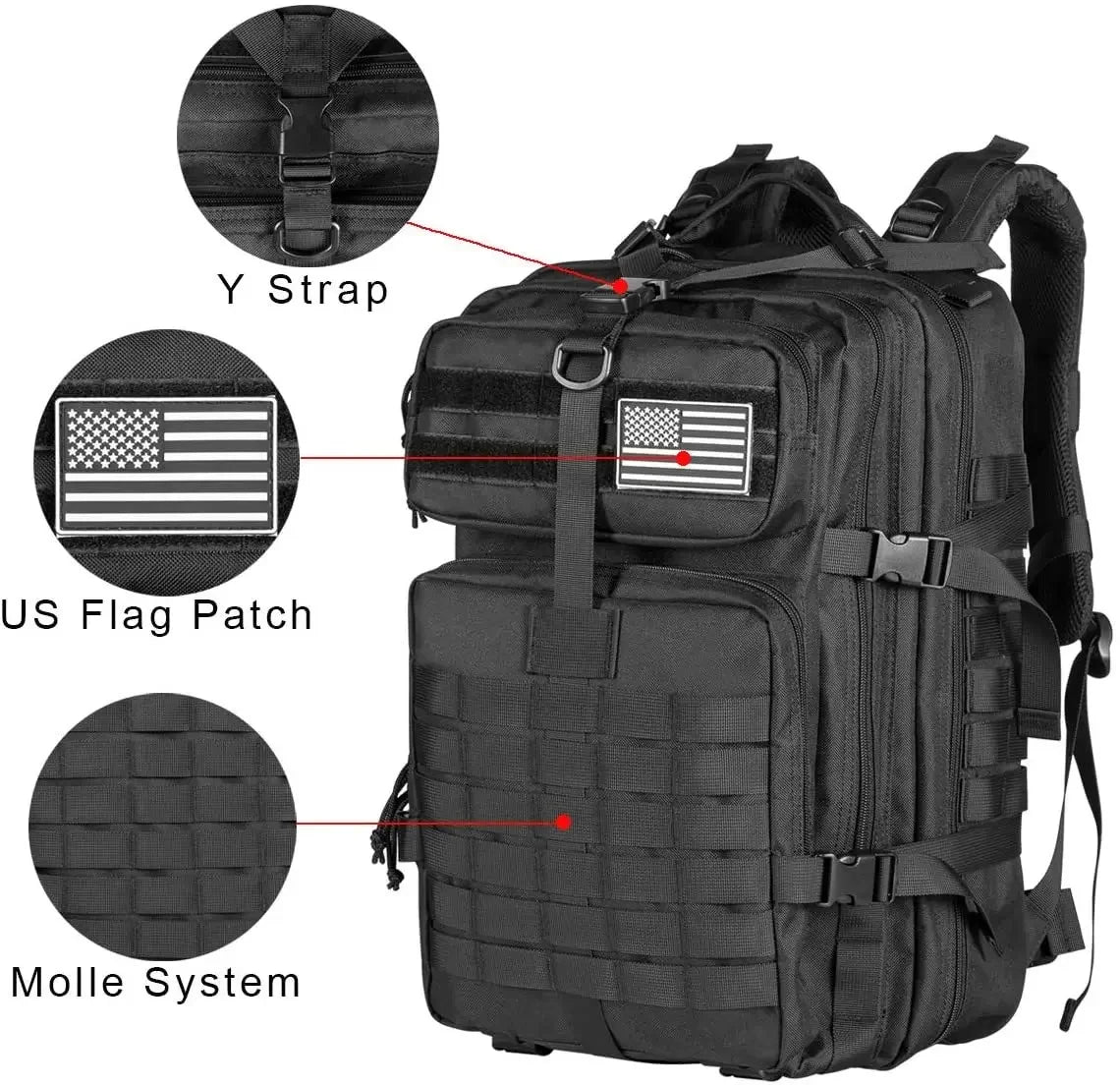 ReFire Gear Tactical Backpack For Outdoor Travel EDC