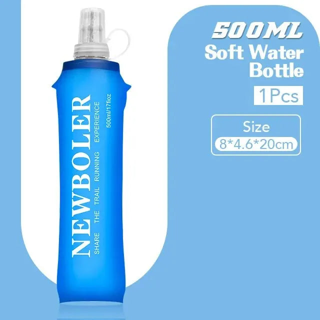 Newboler Tpu Folding Soft Water Bottle For Sports