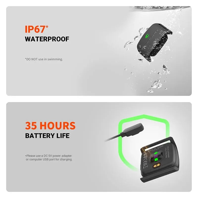 COOSPO HW9 Armband Heart Rate Monitor With HR Zones