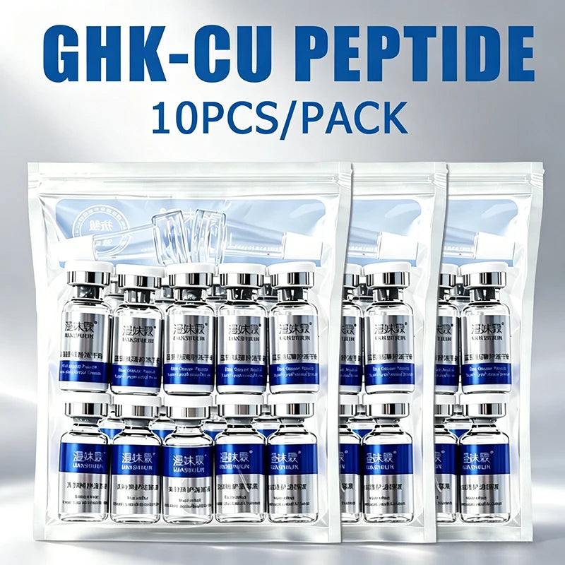 GHK Blue Copper Peptide Face Serum Improves Skin Repair