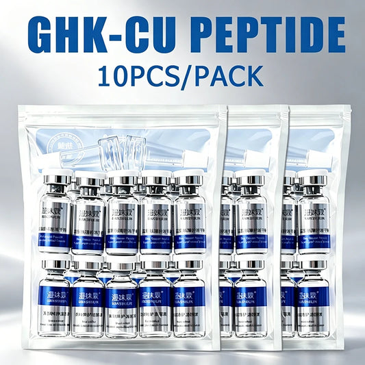 GHK Blue Copper Peptide Face Serum Improves Skin Repair