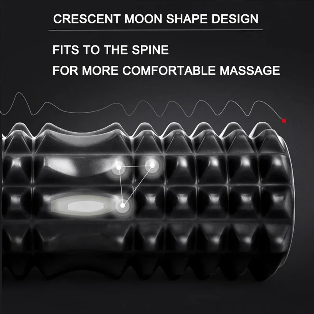 Hollow Column Foam Roller For Muscle Massage Rehab Therapy