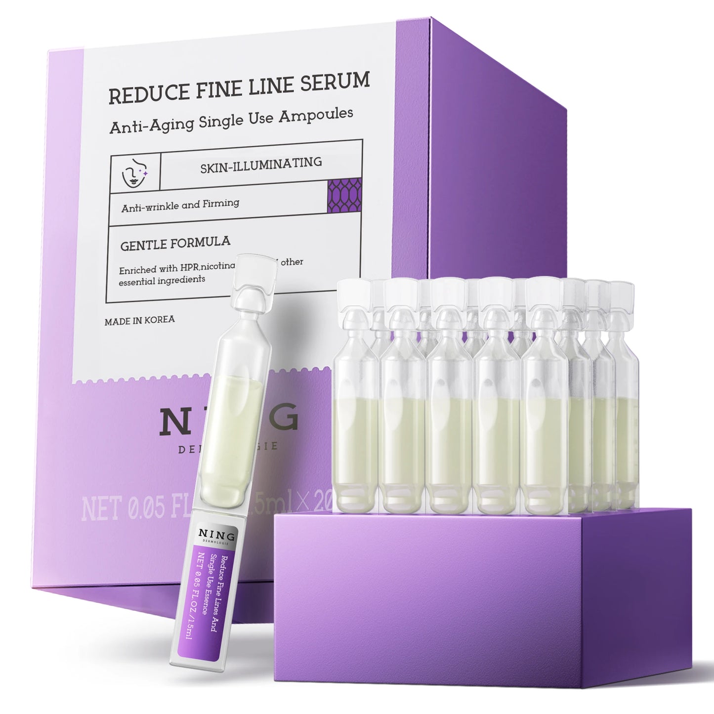 Ning Dermologie Face Serum Anti Aging Moisturizing