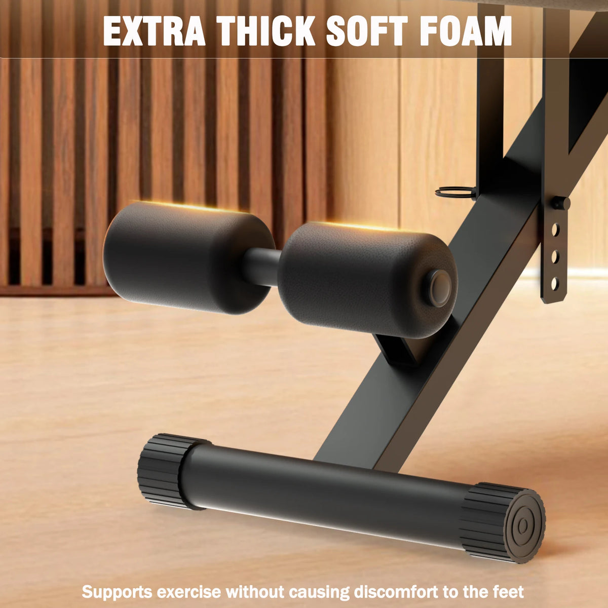 Adjustable Foldable Weight Bench For Strength Training