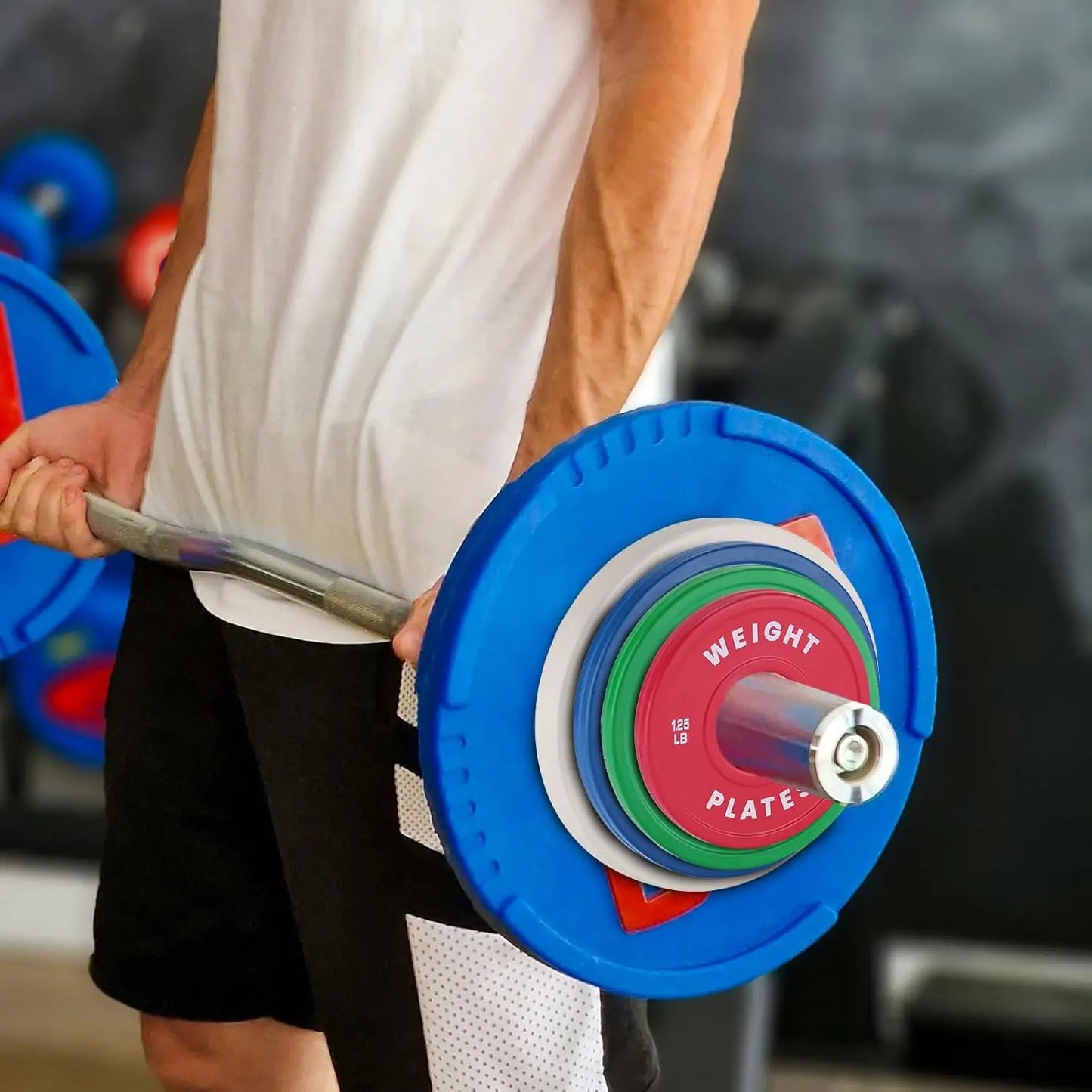 TWISTER.CK Fractional Rubber Bumper Plates For Barbell