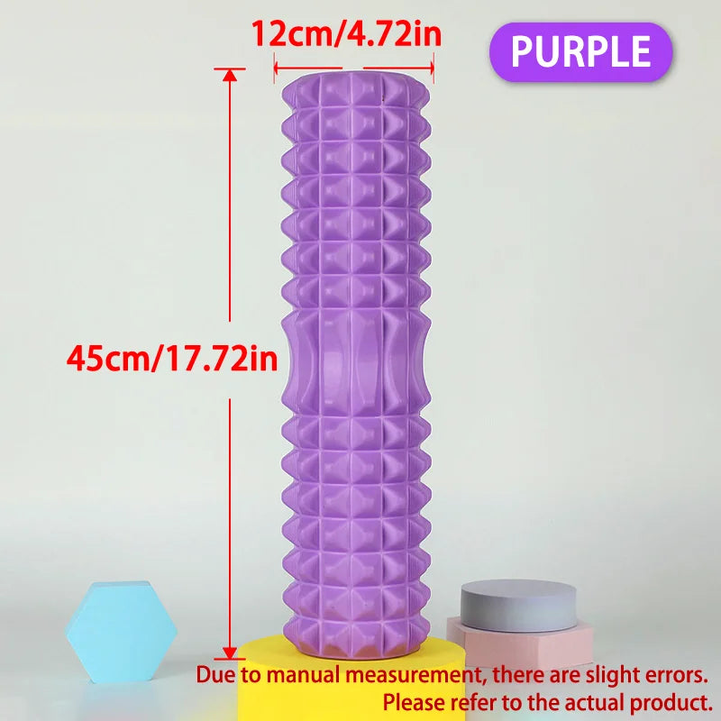 Hollow Column Foam Roller For Muscle Massage Rehab Therapy