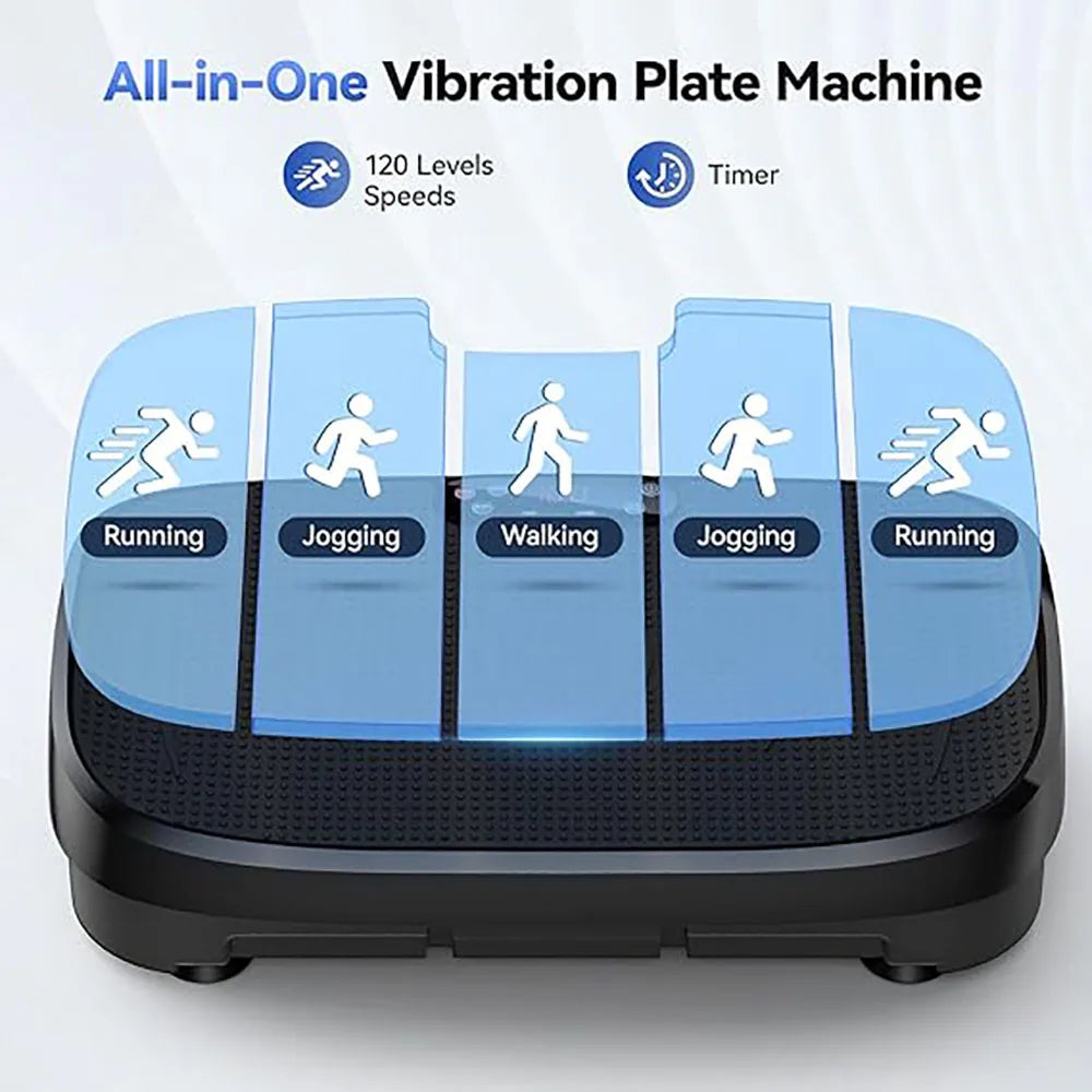 HTM Vibration Plate Fitness Machine 330 Lb Capacity